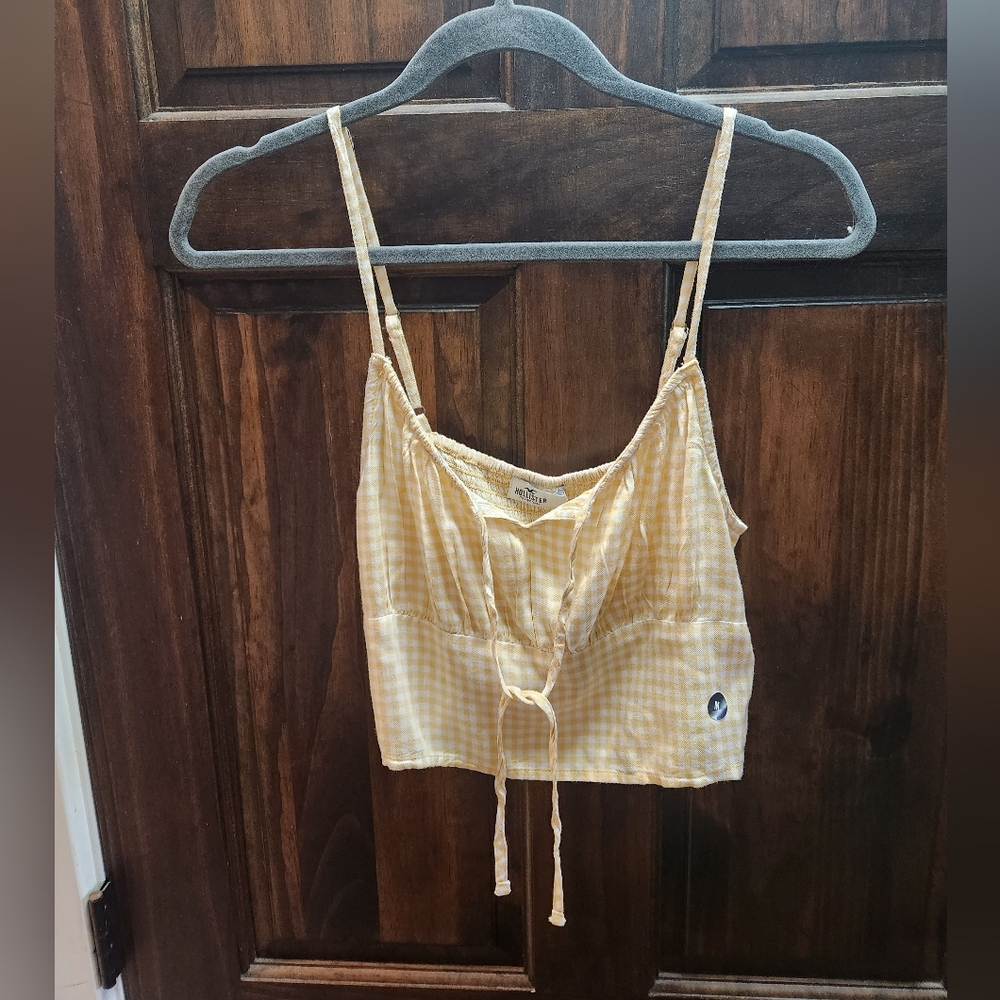 Hollister Gingham Crop Top